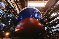 Сухогруз «Пола Марина» спущен на заводе «Красное Сормово» 